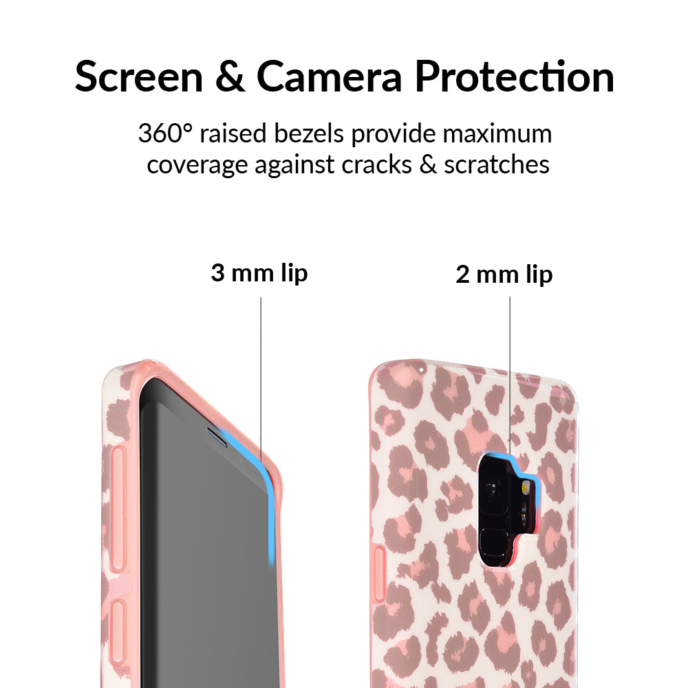Blush Leopard Samsung Case