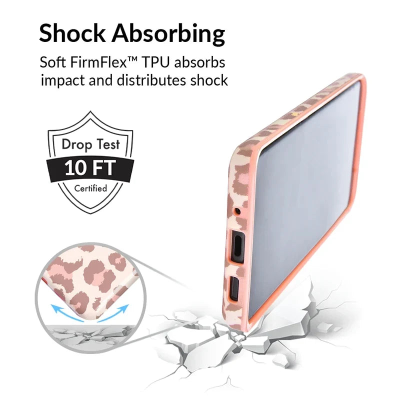 Blush Leopard Samsung Case