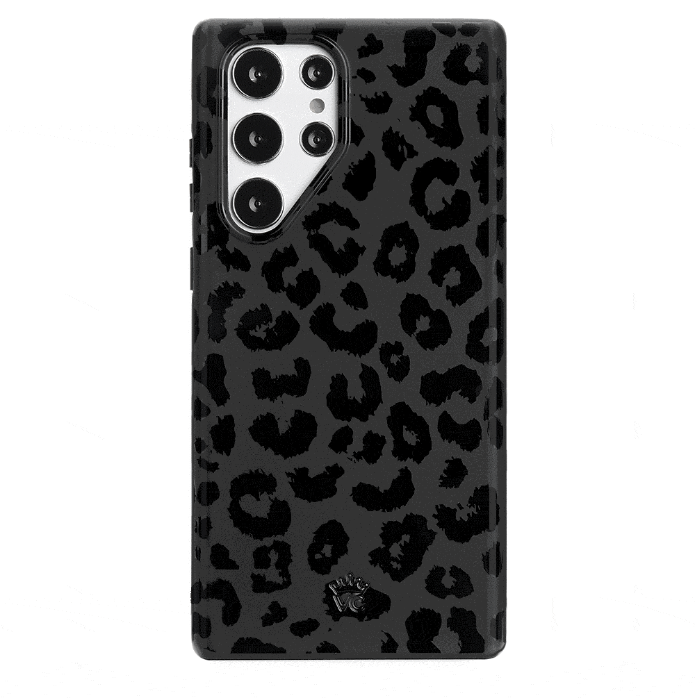 Black Leopard Samsung Case
