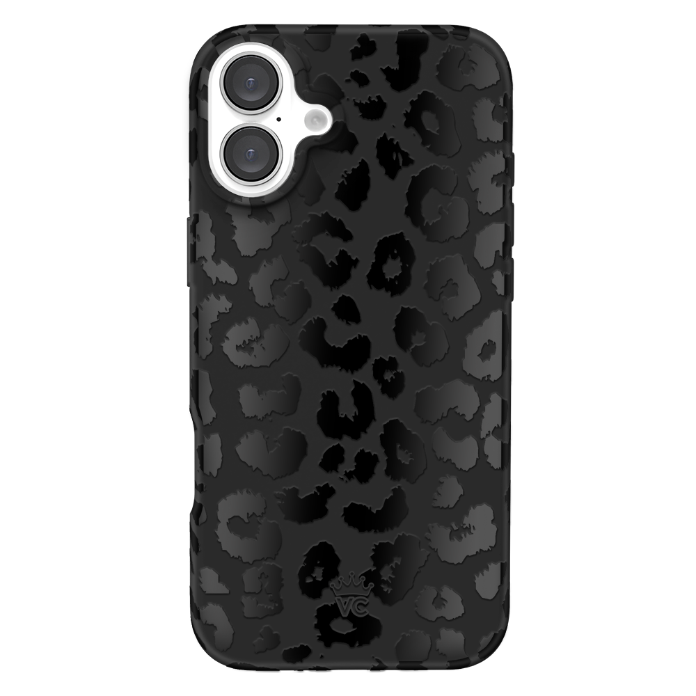 Black Leopard iPhone Case