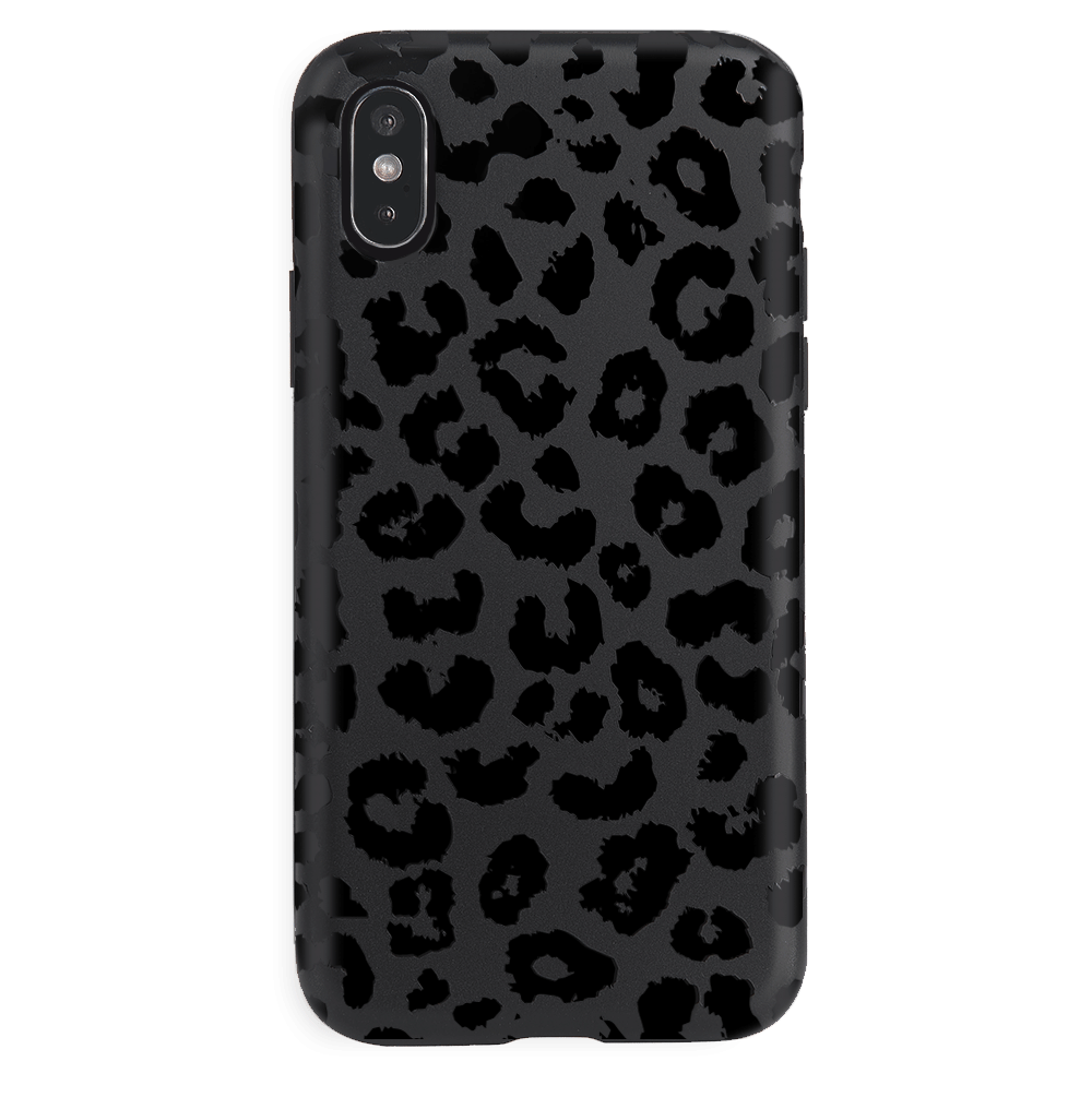 Black Leopard iPhone Case