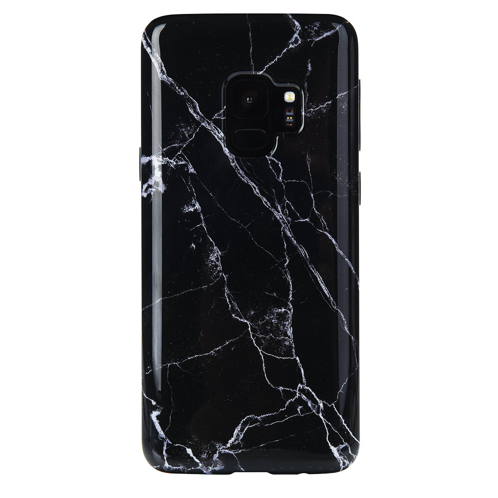 Black Marble Samsung Case