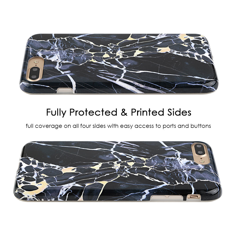Black Panther Marble iPhone Case