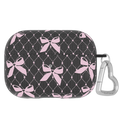 Lacy Pink Bows AirPod Case