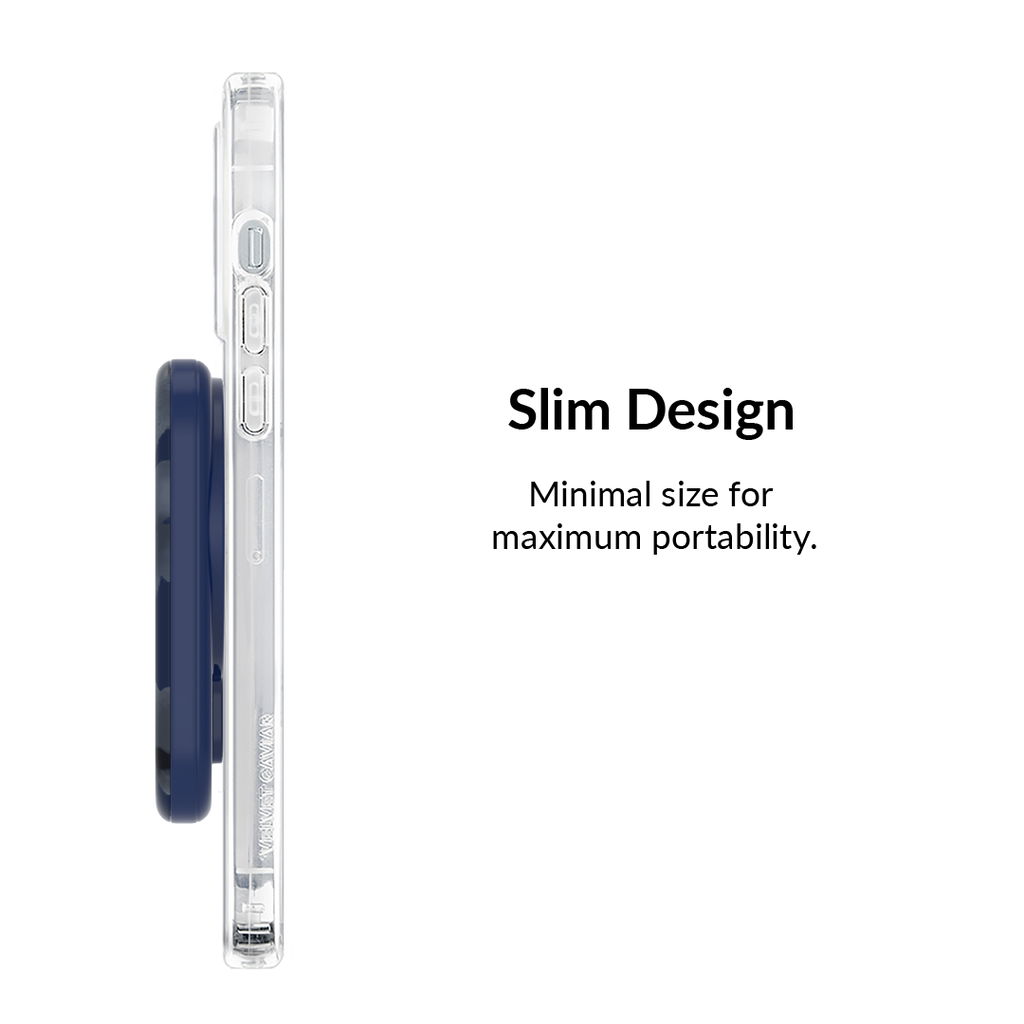 Midnight Blossom Portable MagSafe Charger Power Pack