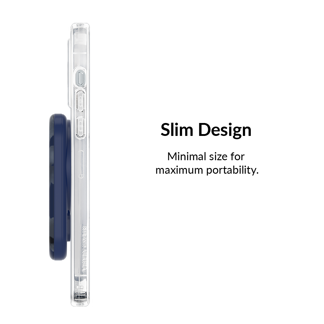 Midnight Blossom Portable MagSafe Charger Power Pack