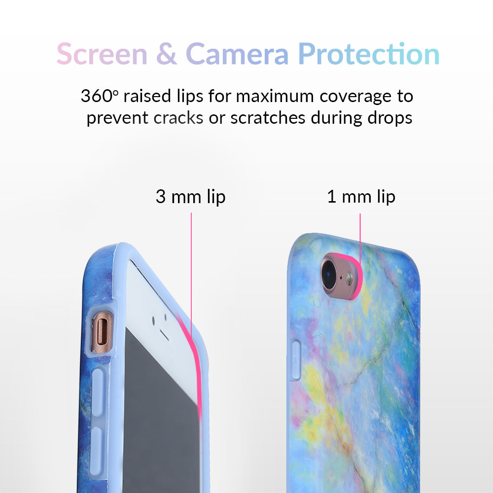 Blue Opal iPhone Case