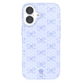 Lovely Blue Bows iPhone Case