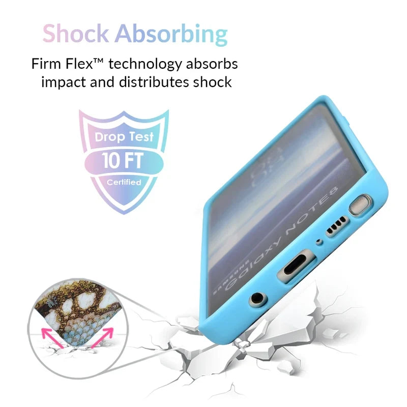 Blue Snakeskin Samsung Galaxy Case