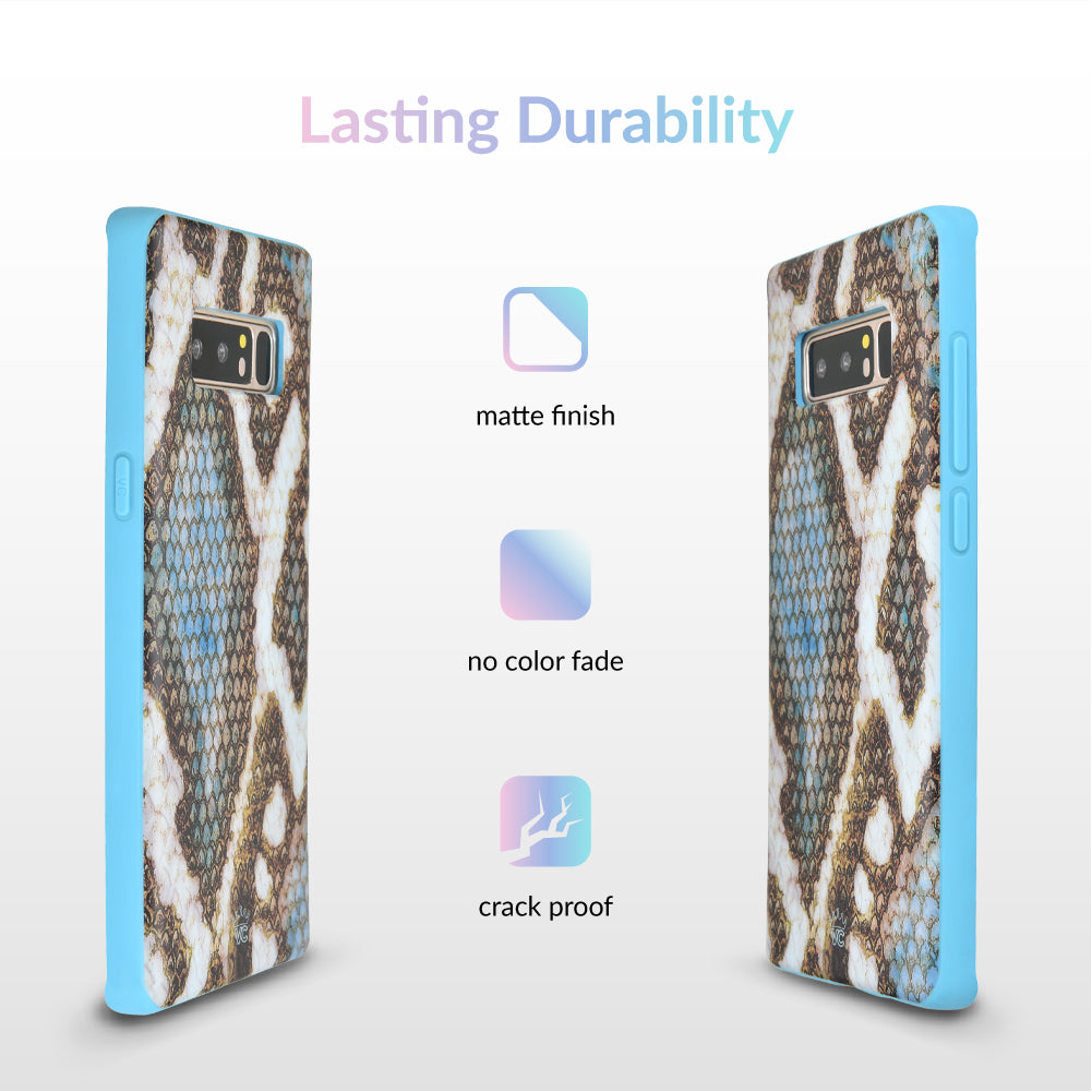 Blue Snakeskin Samsung Galaxy Case