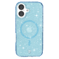 Blue Stardust Glitter iPhone Case