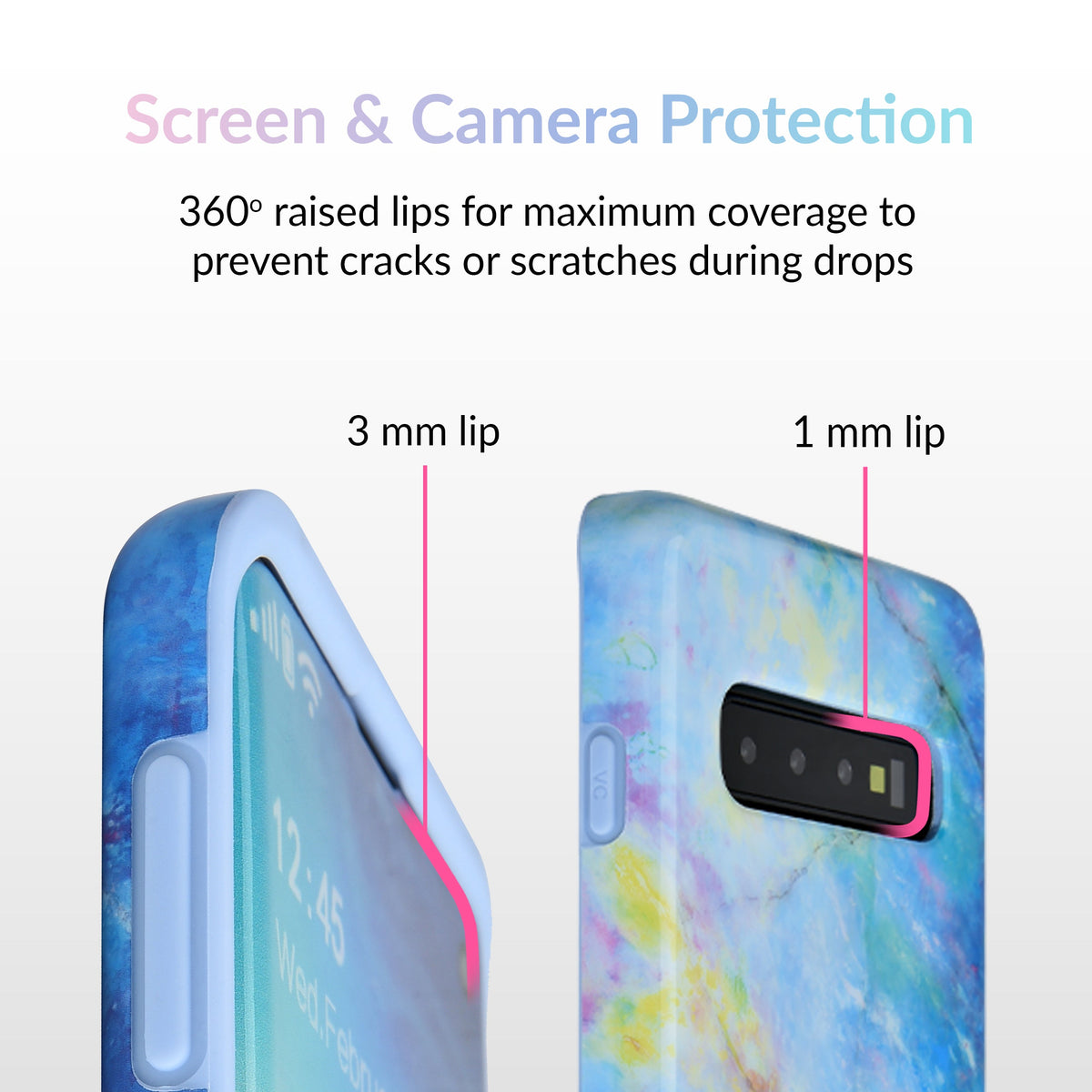 Blue Opal Samsung Galaxy Case