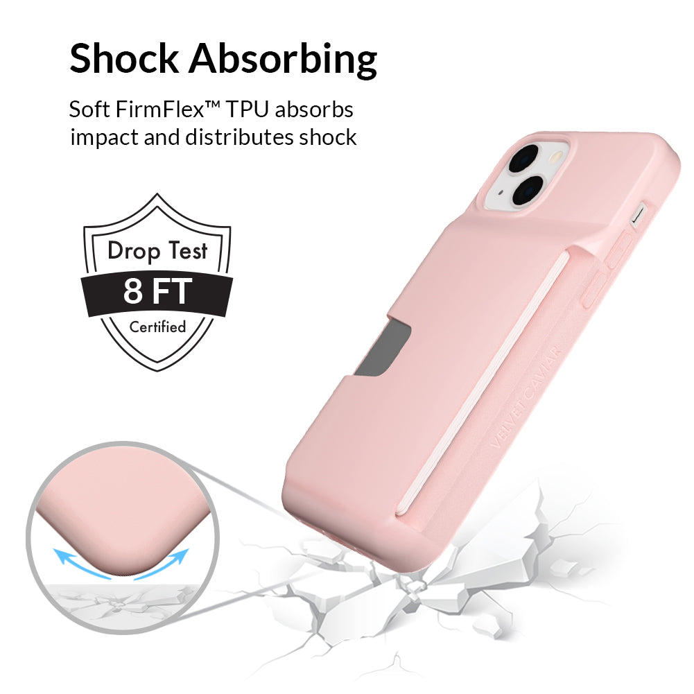 Light Pink iPhone Wallet Case