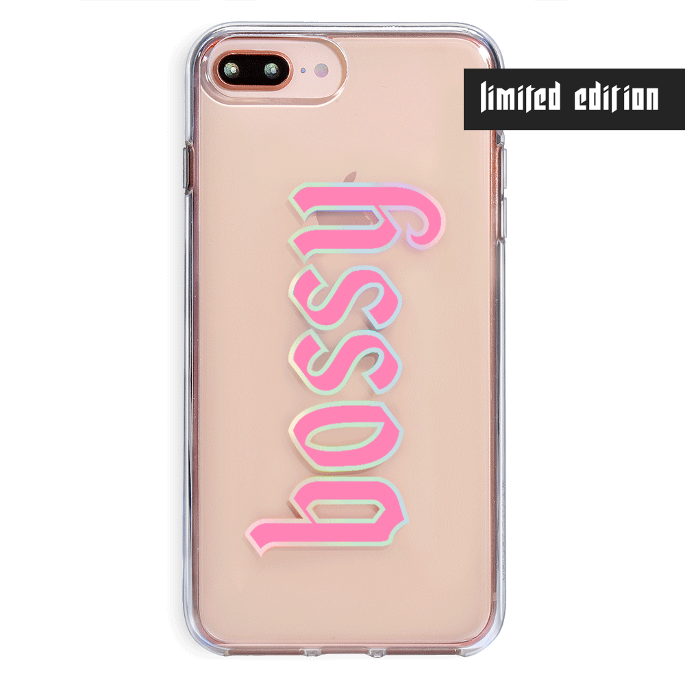 Bossy Clear iPhone Case