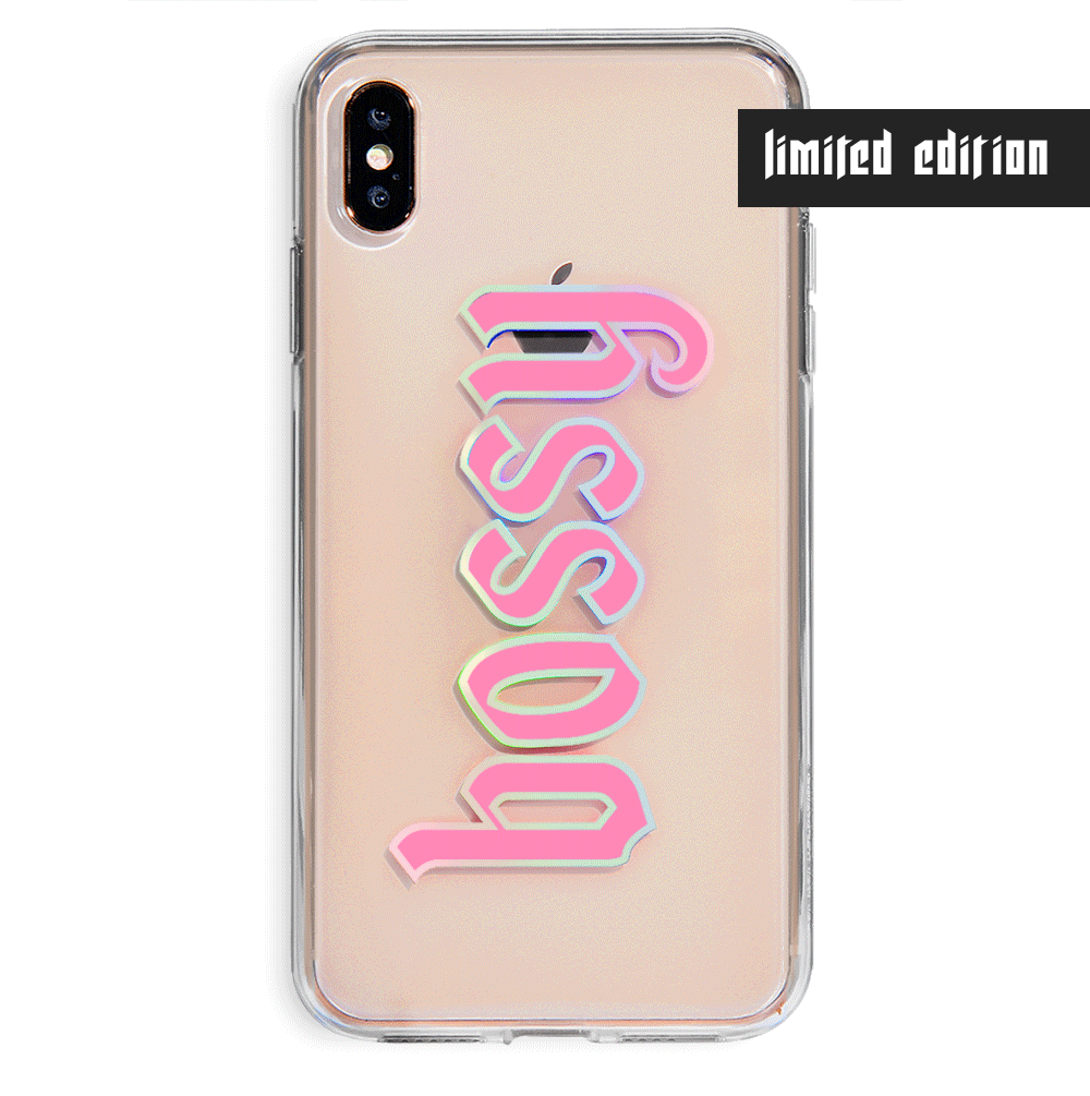 Bossy Clear iPhone Case