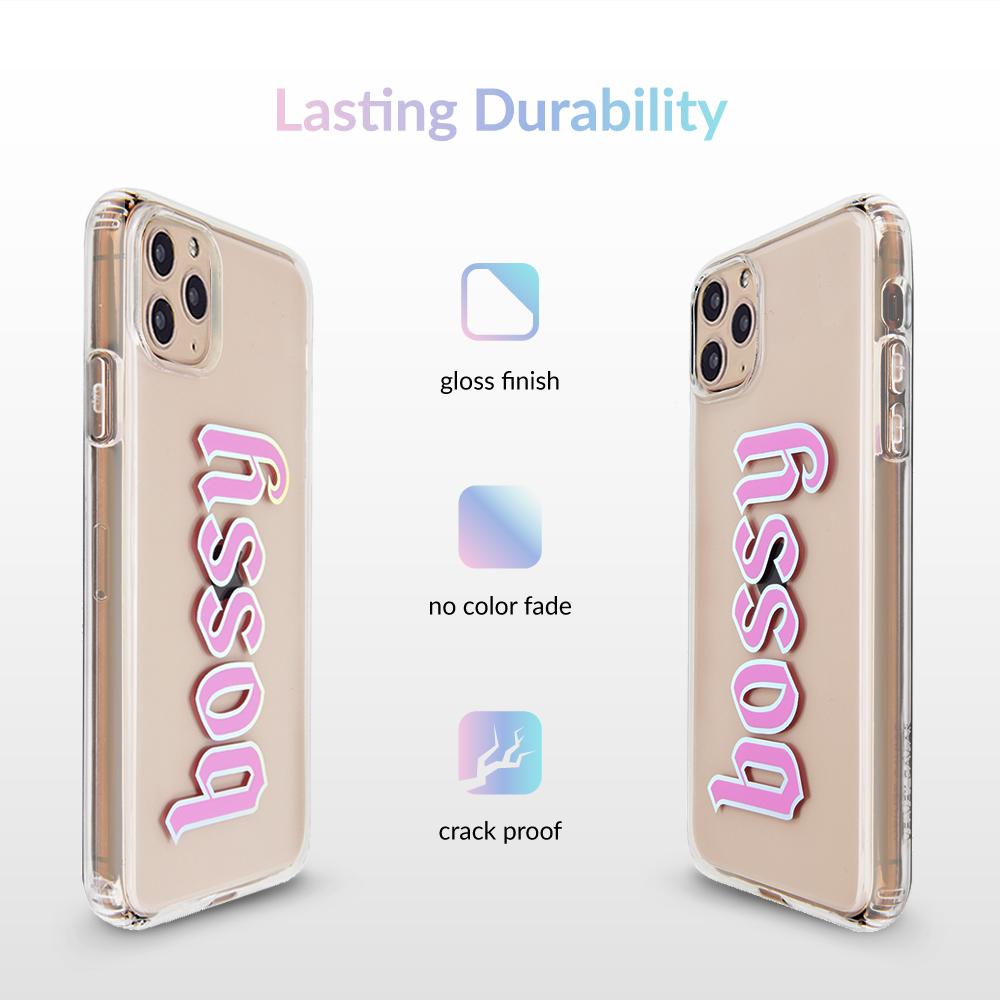 Bossy Clear iPhone Case