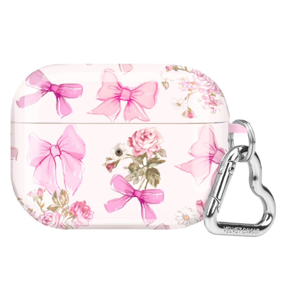 Posie Pink Bow AirPod Case