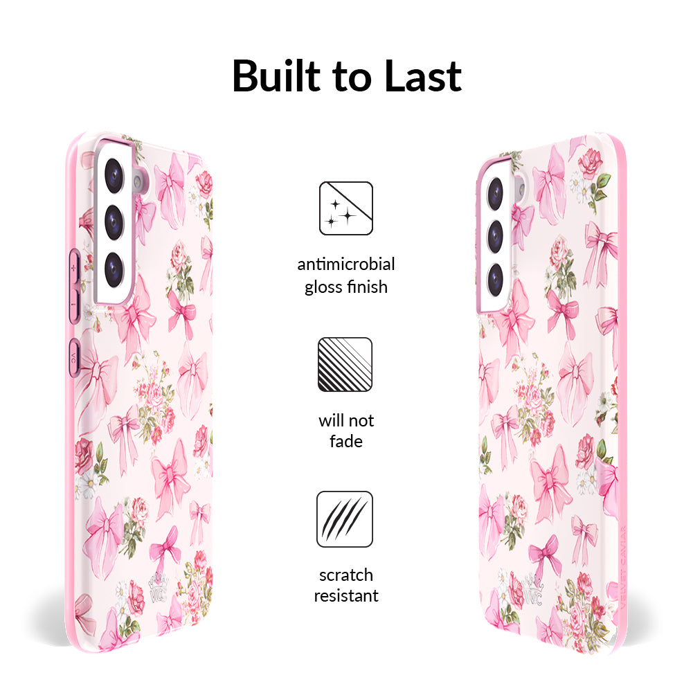 Posie Pink Bow Samsung Case