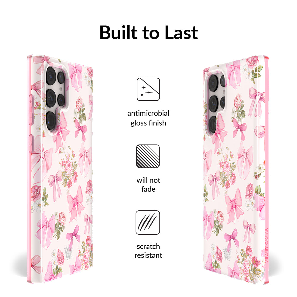 Posie Pink Bow Samsung Case