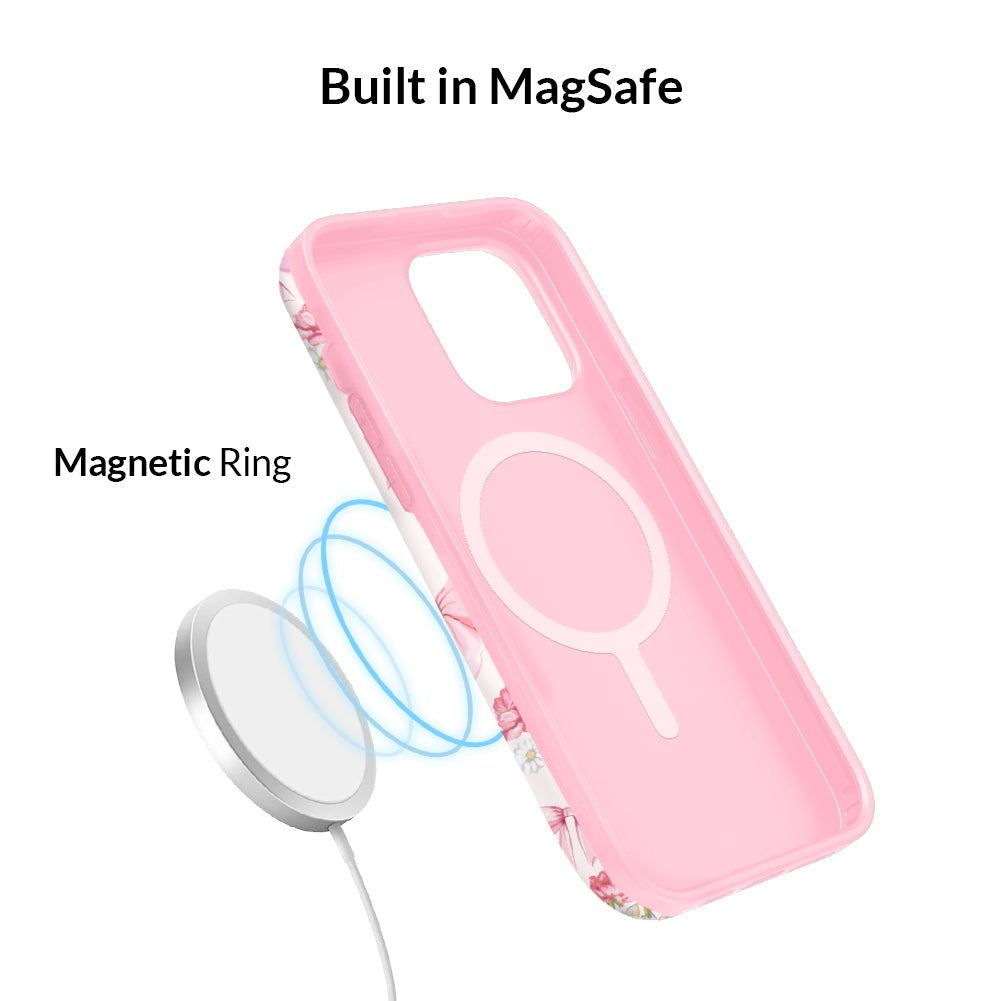 Posie Pink Bow iPhone Case