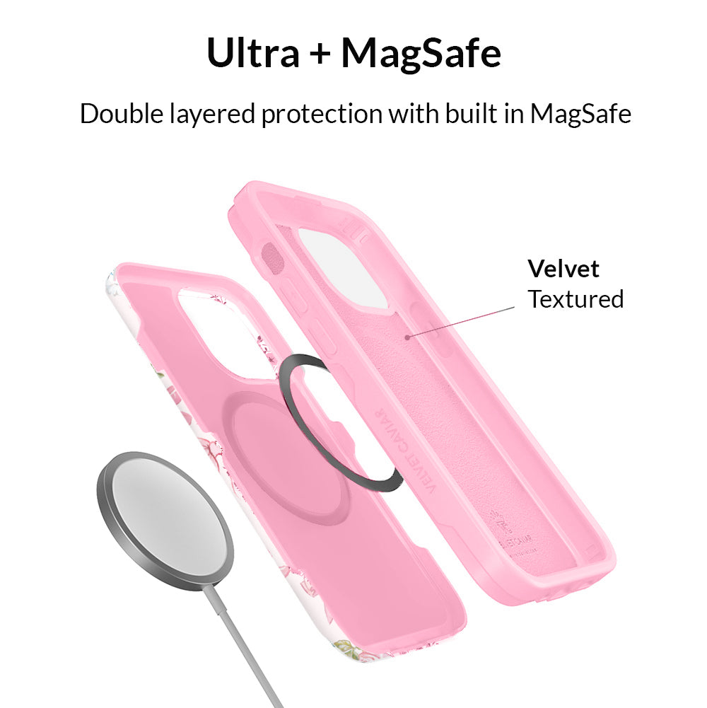 Posie Pink Bow iPhone Case