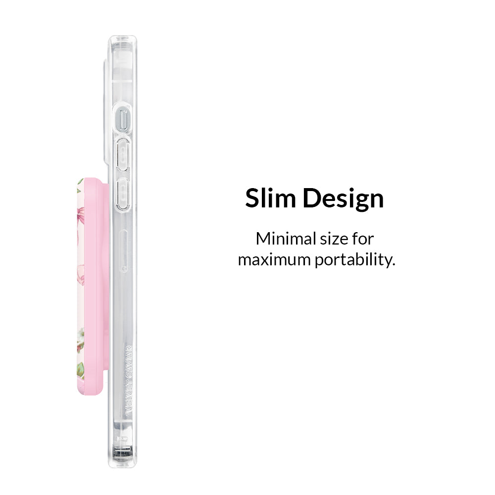 Posie Pink Bow Portable MagSafe Charger Power Pack