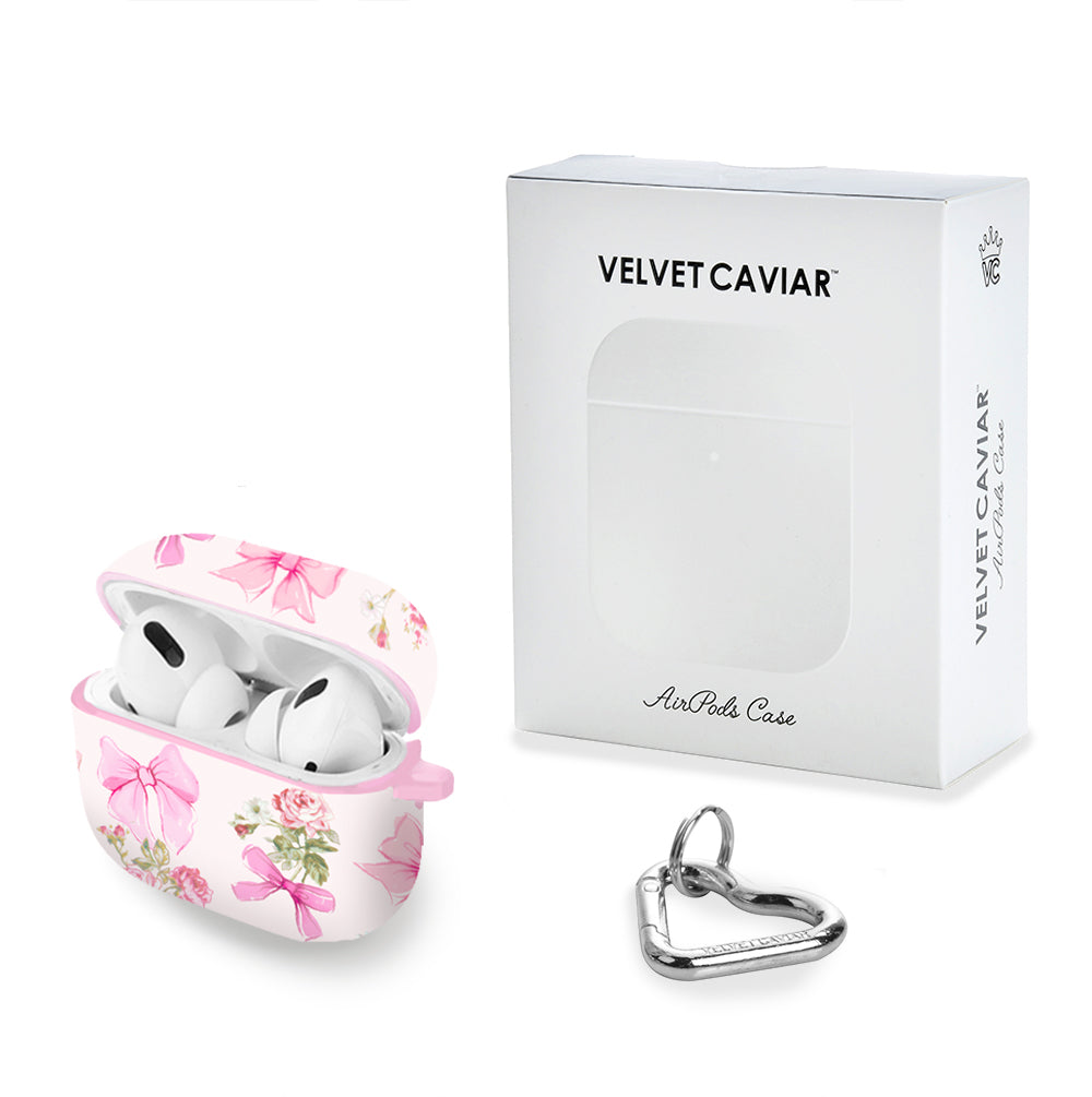 Posie Pink Bow AirPod Case