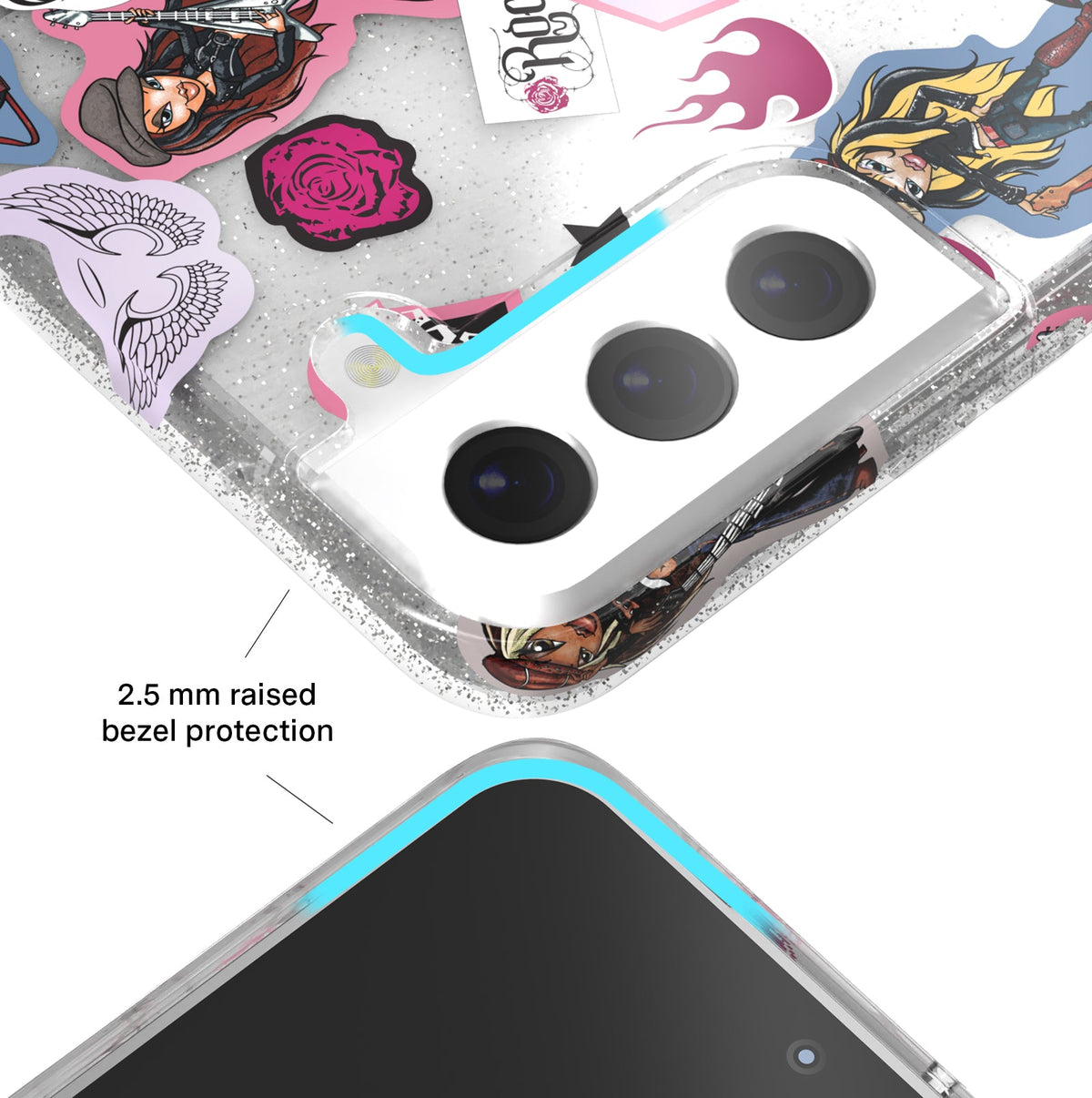 Bratz Rock Angelz Glitter Samsung Case