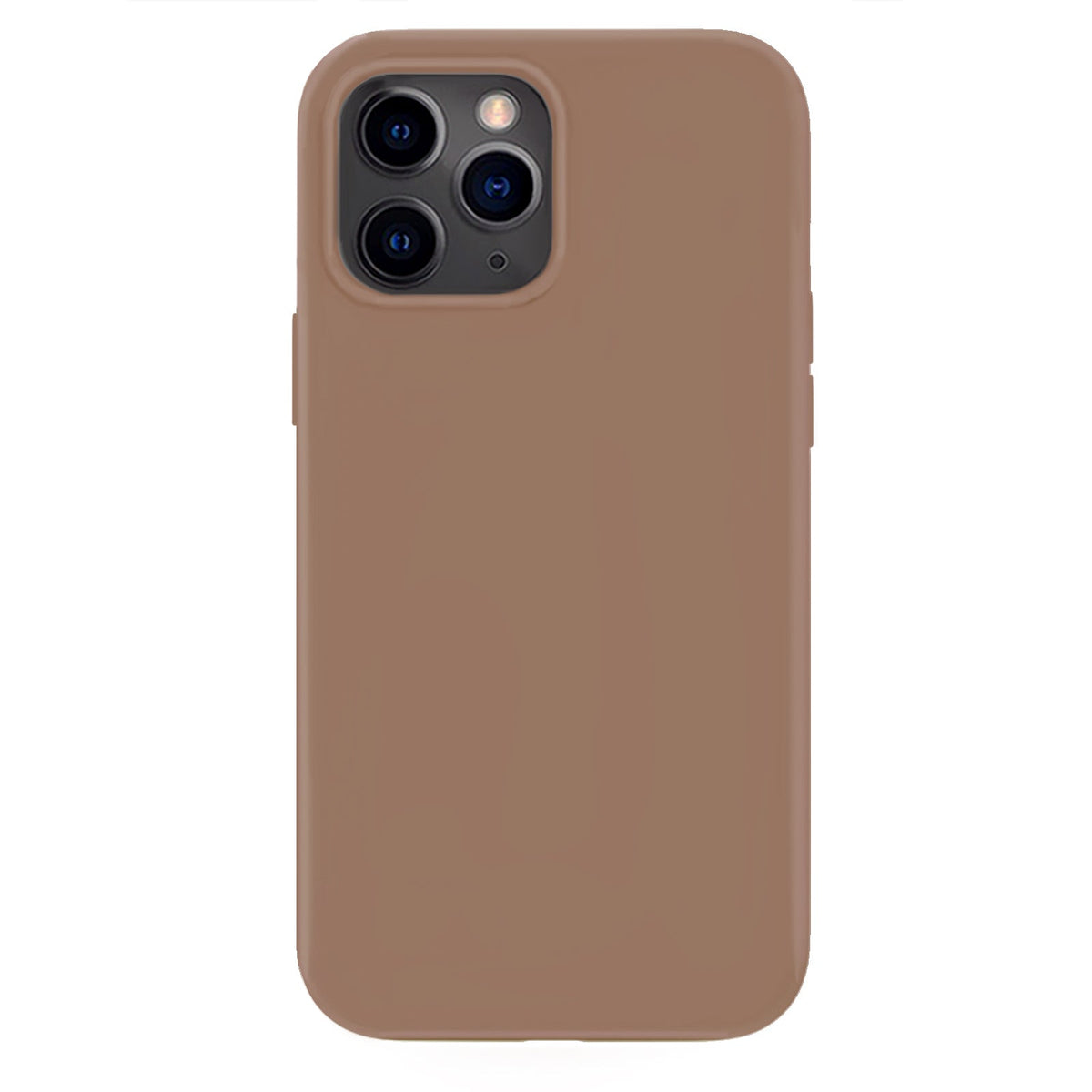 Brown Silicone iPhone Case