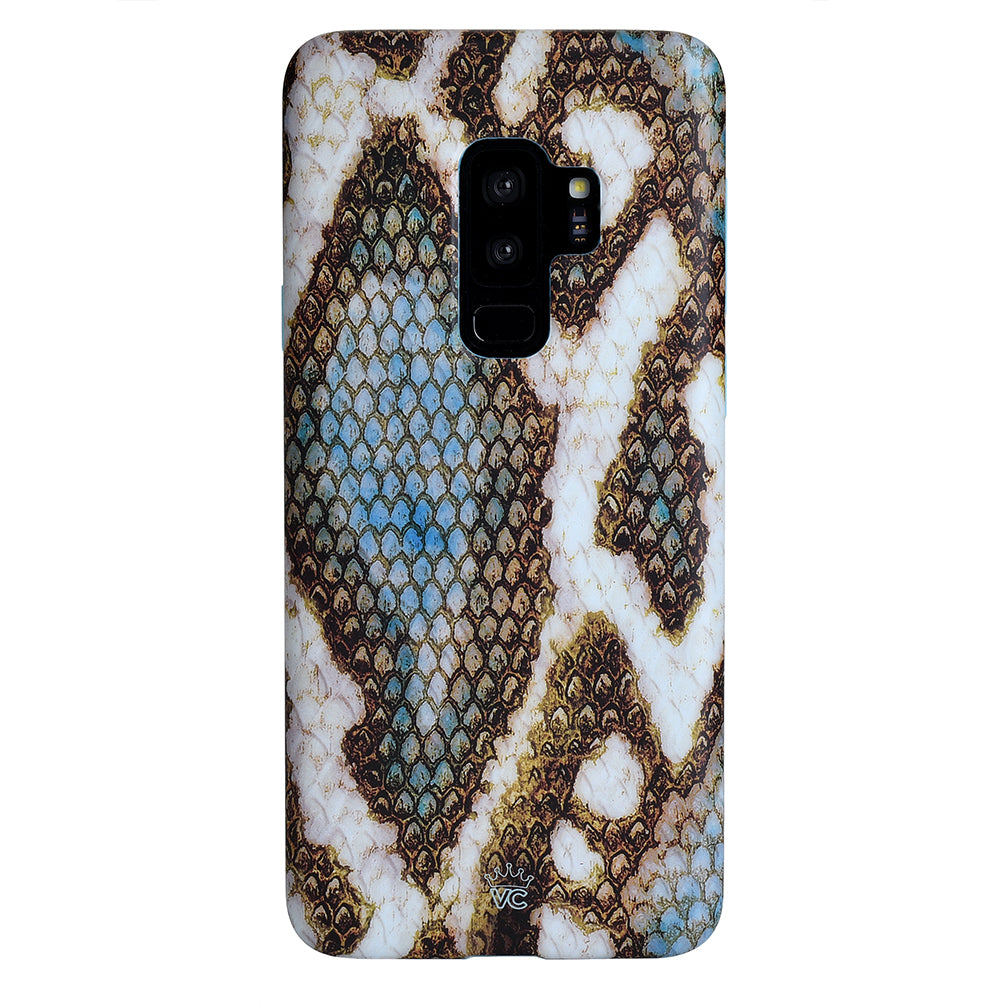 Blue Snakeskin Samsung Galaxy Case
