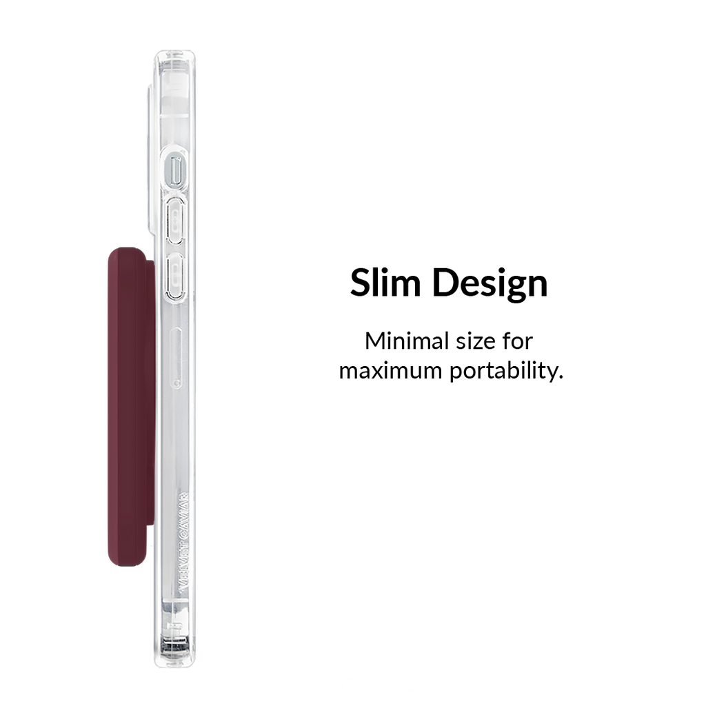 Burgundy 1990 Portable MagSafe Charger Power Pack