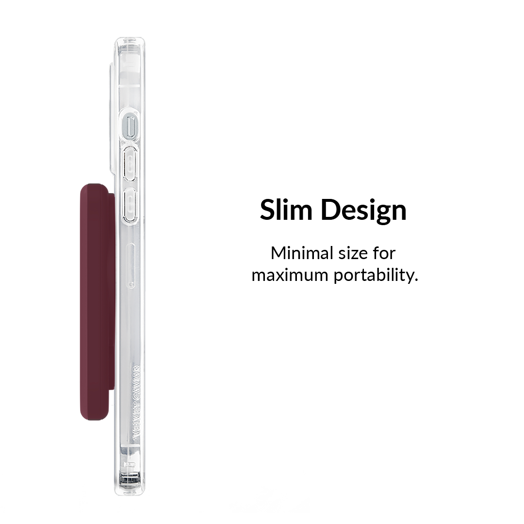 Burgundy 1990 Portable MagSafe Charger Power Pack