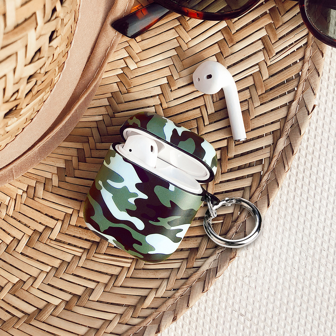 Green Camo AirPods Case