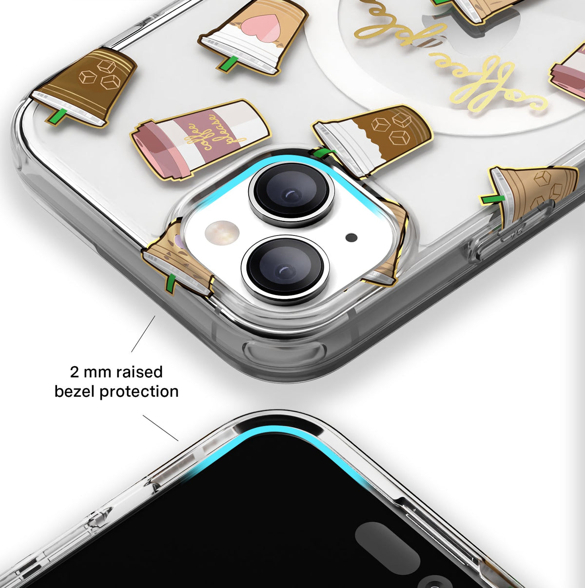 Coffee First iPhone Case