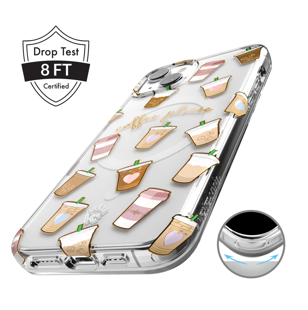 Coffee First iPhone Case