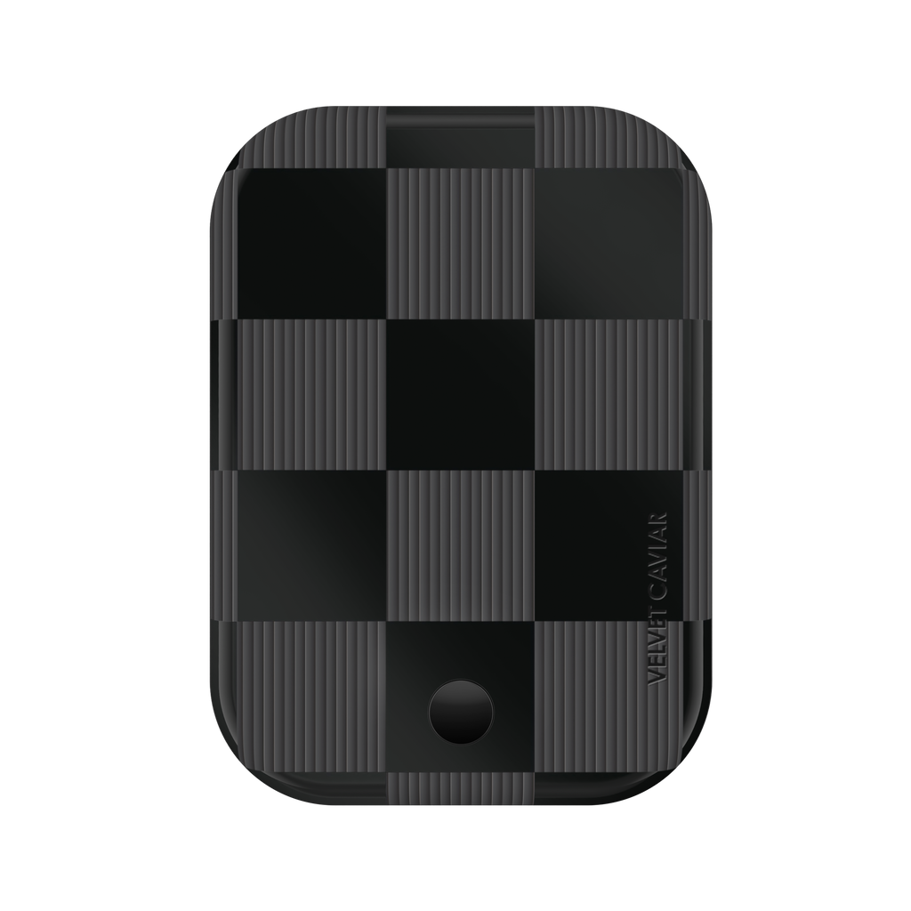 Noir Vibe Checkered Portable MagSafe Charger Power Pack