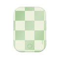 Pistachio Vibe Checkered Portable MagSafe Charger Power Pack