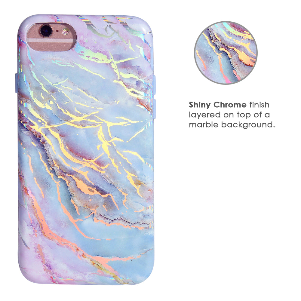 Holo Moonstone Marble iPhone Case