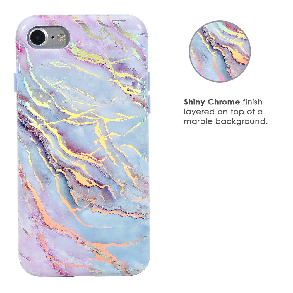 Holo Moonstone Marble iPhone Case