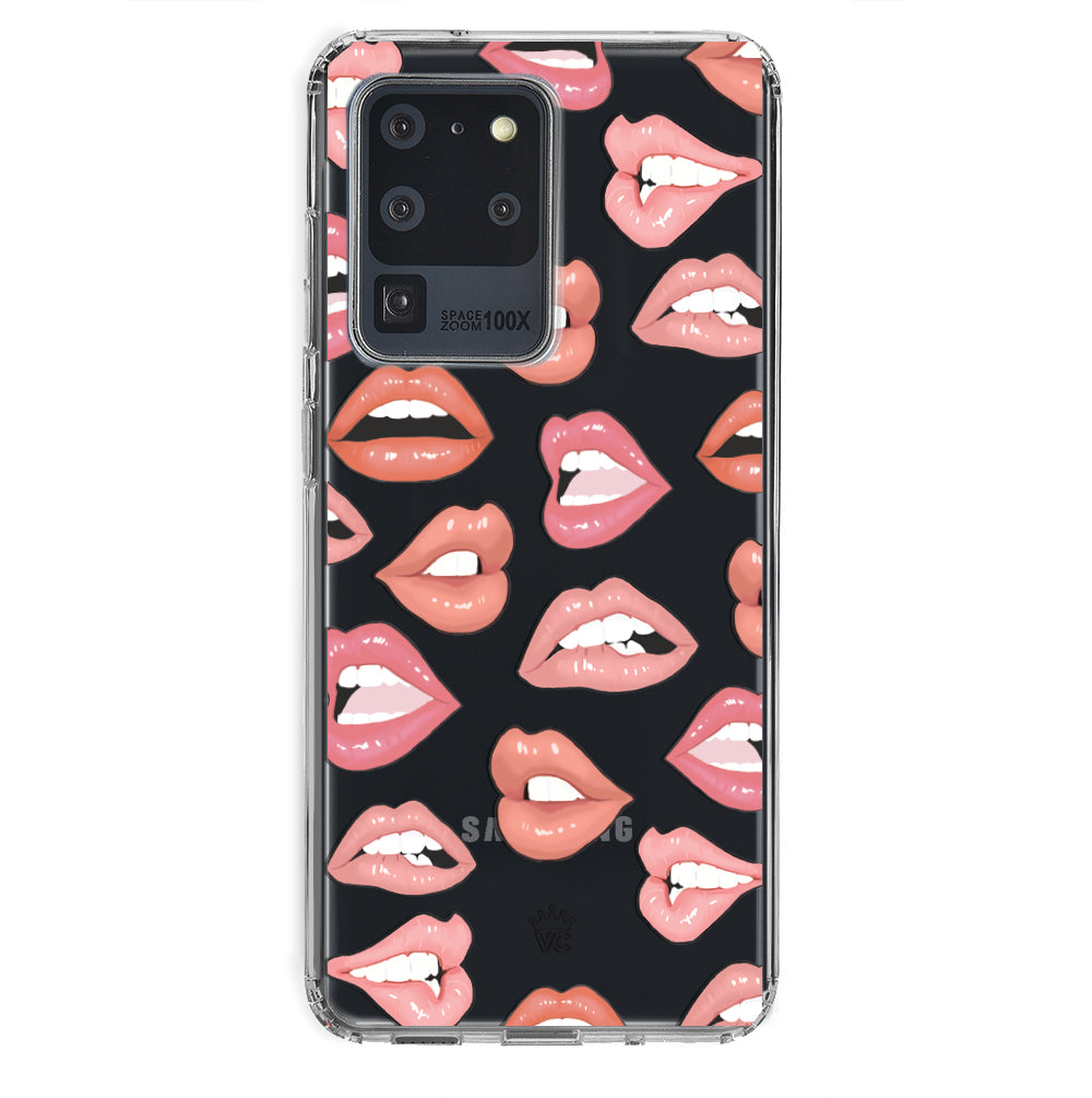 Nude Lips Samsung Galaxy Clear Case