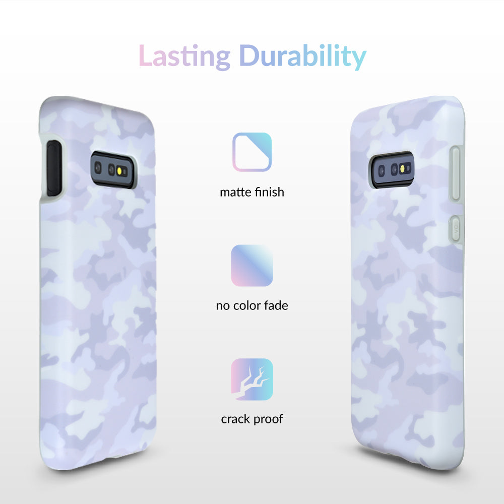 White Clouds Camo Samsung Galaxy Case