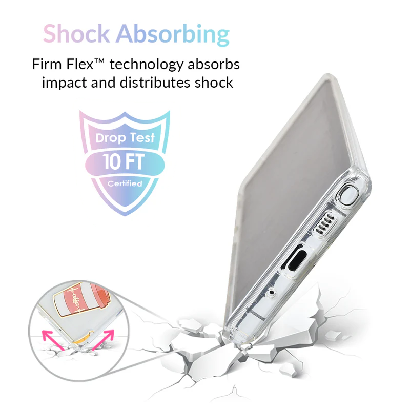 Coffee First Clear Samsung Galaxy Case
