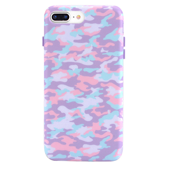 Cotton Candy Camo iPhone Case