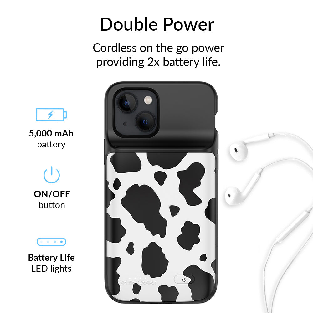 Cow iPhone Charging Case