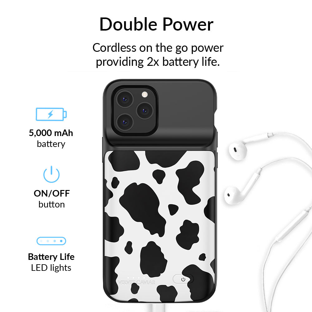 Cow iPhone Charging Case