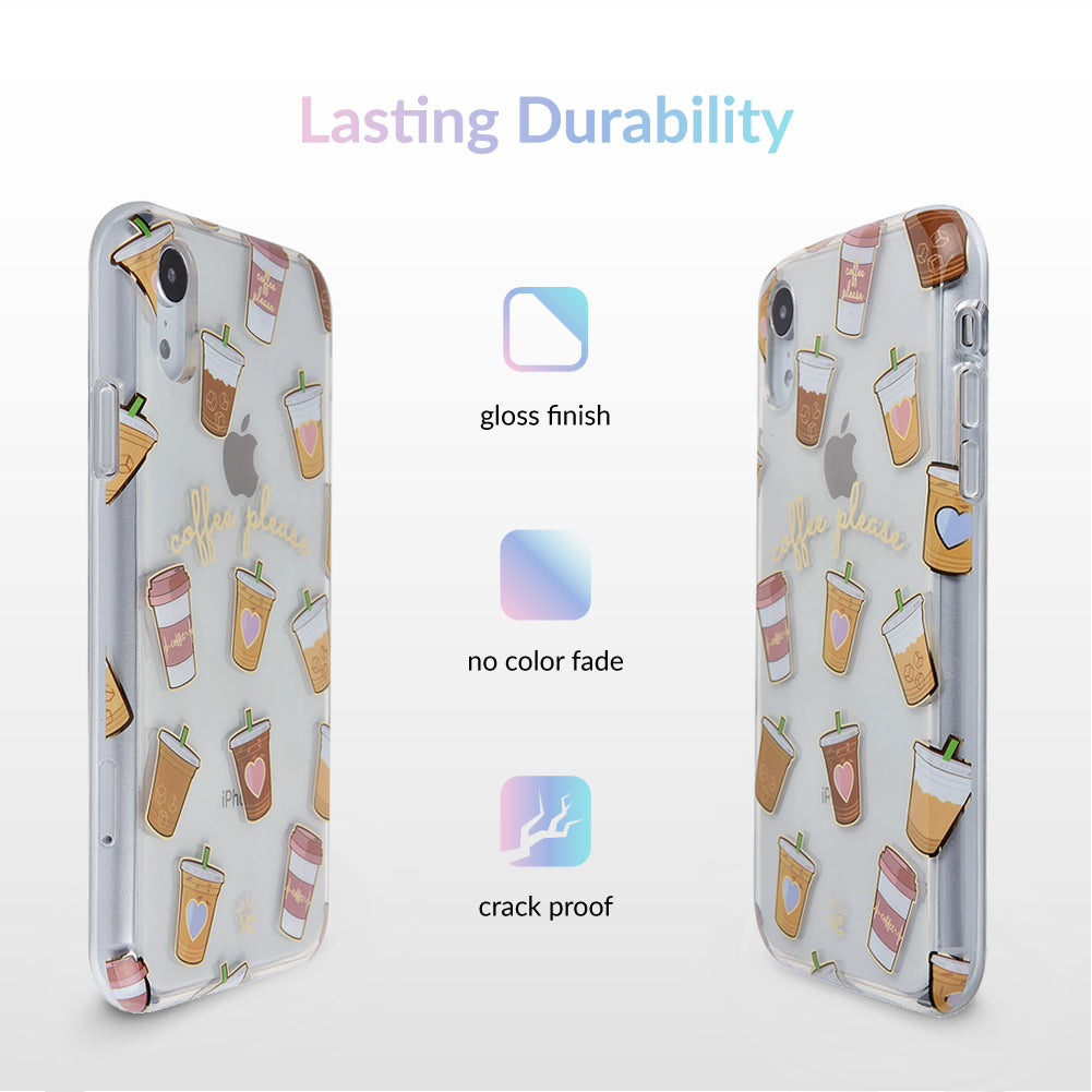 Coffee First iPhone Case