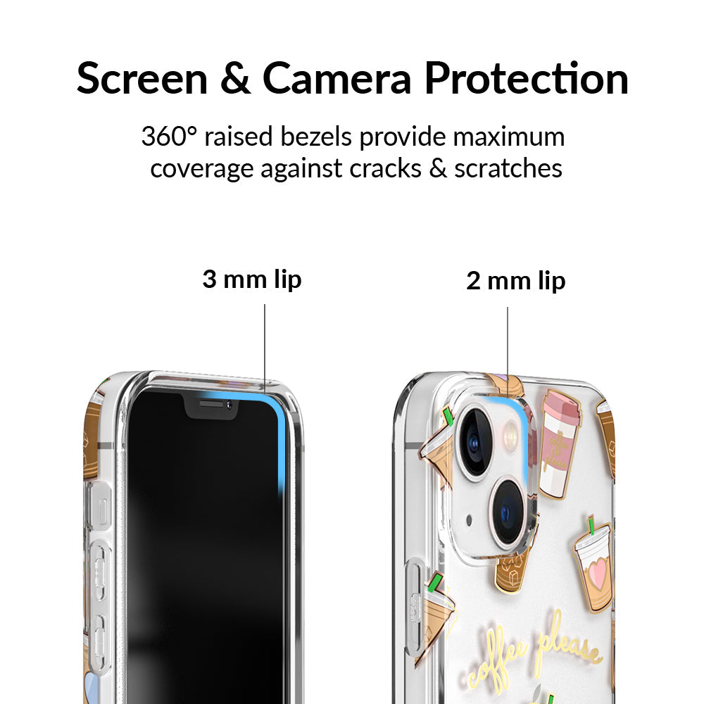 Coffee First iPhone Case