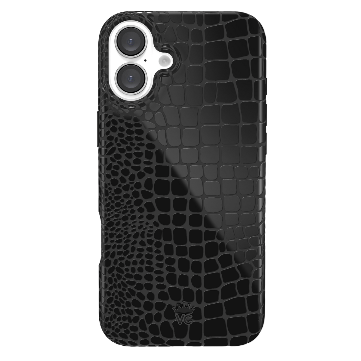 Black Croc iPhone Case