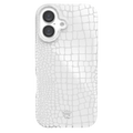 White Croc iPhone Case