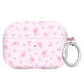 Dainty Pink Floral AirPod Case